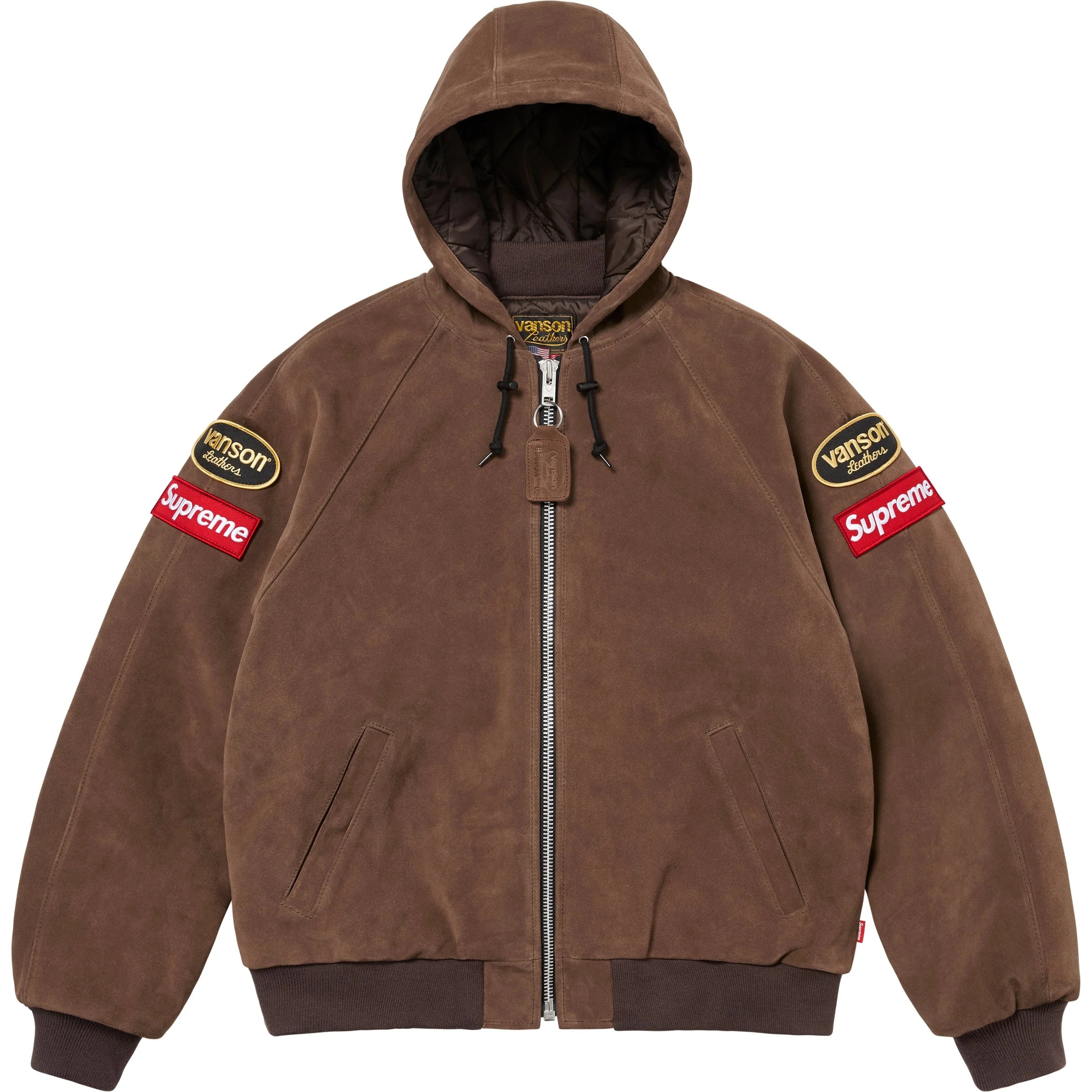 Supreme®/Vanson Leathers® Hooded Work Jacket view 3